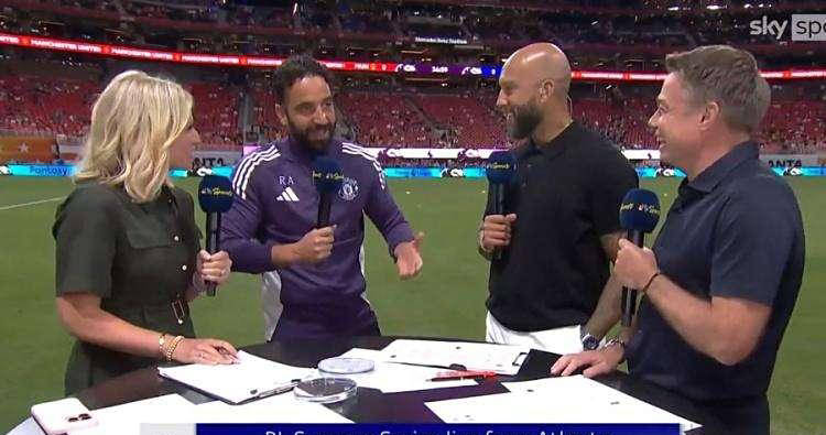 皇冠体育app-曼联内部矛盾加剧！老臣不满阿莫林领导小组排除自己