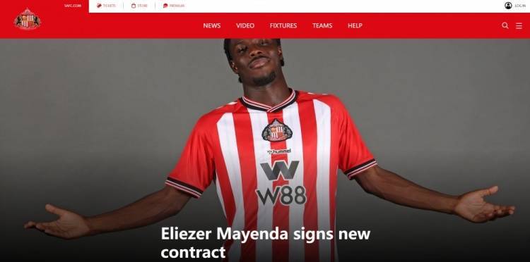 皇冠体育网址-官方：桑德兰前锋马延达续约至2030年