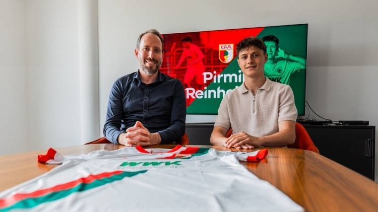 皇冠体育官网-官方：奥格斯(sī)堡续约18岁青年队中场赖因海默