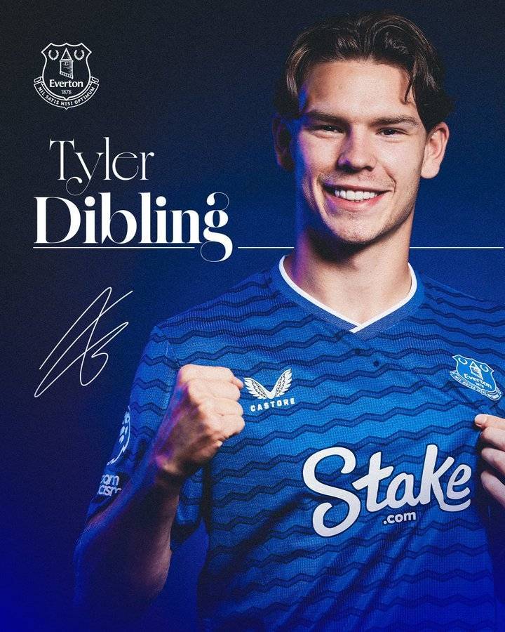 皇冠体育网址-官方：19岁前锋迪布林加盟埃弗顿，据悉转会总价4200万镑