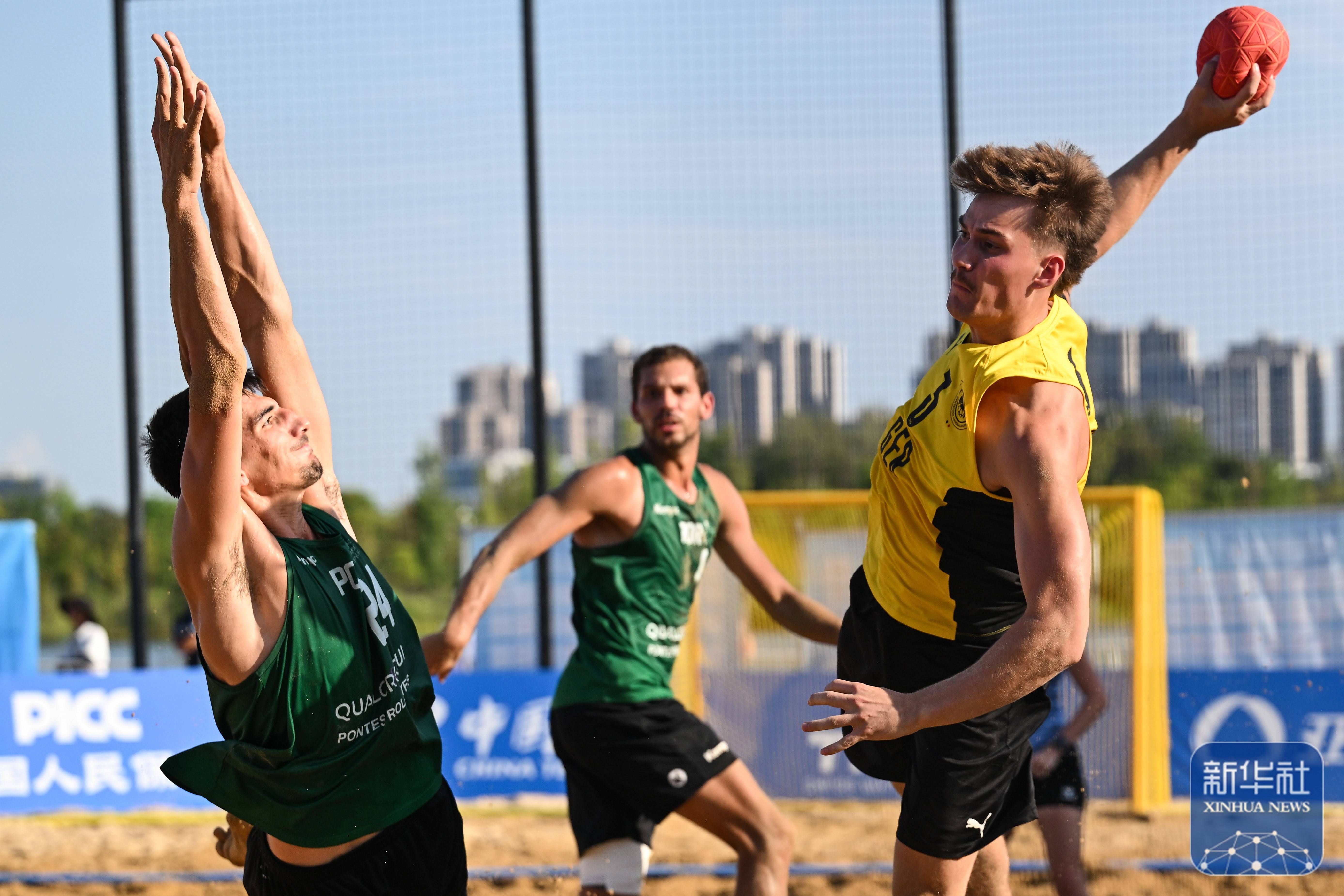 皇冠体育网址-成都世运会｜沙滩手球男子决赛：德国队夺冠