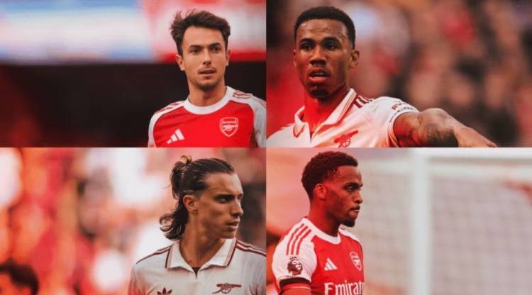 hg皇冠-阿森纳8月最佳球员候选：廷伯、加布、卡拉菲奥里以及苏维门迪