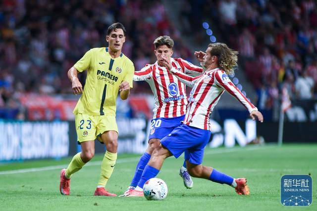 西甲|马德里竞技胜比利亚雷亚尔