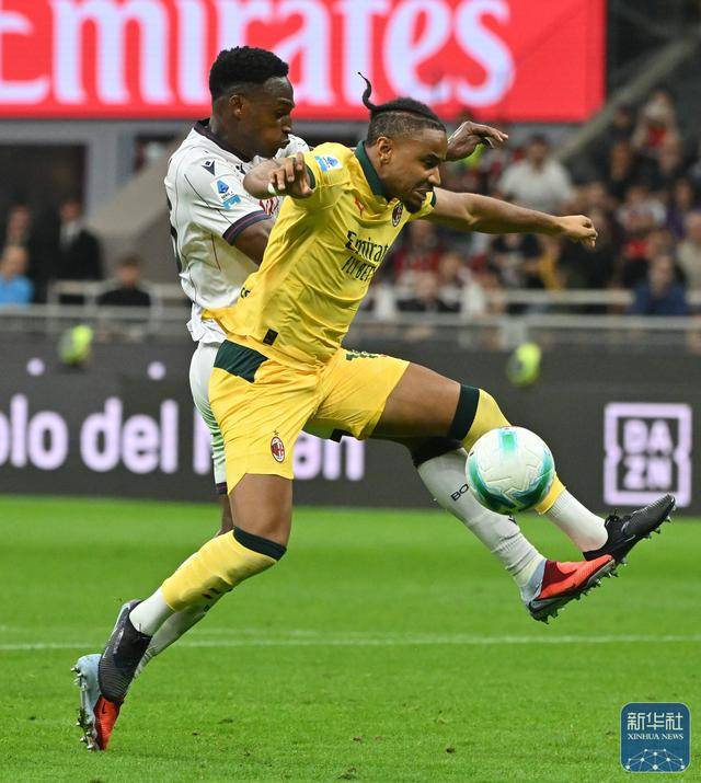 足球丨意甲:AC米兰胜博洛尼亚