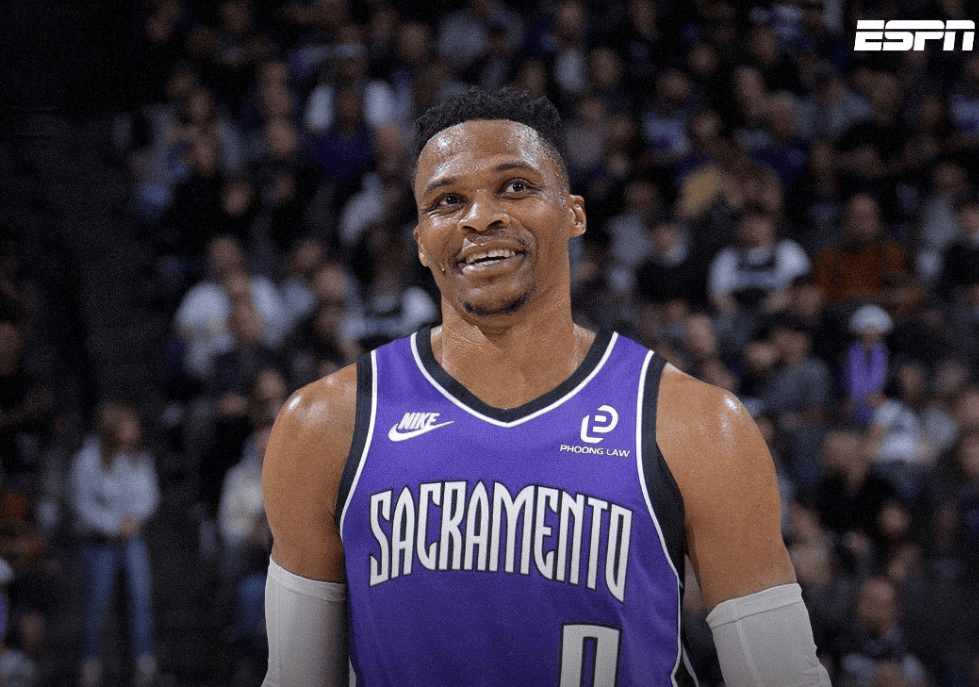 皇冠体育app-尘埃落定！威斯布鲁克正式加盟萨克拉门托国王